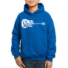 Sudadera Con Capucha Word Art Para Ni&ntilde;o - Paz Amor Country - Azul Rey