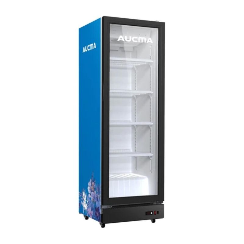 Refrigerador Vitrina Aucma 9 Pies C&uacute;bicos Puert... image number null