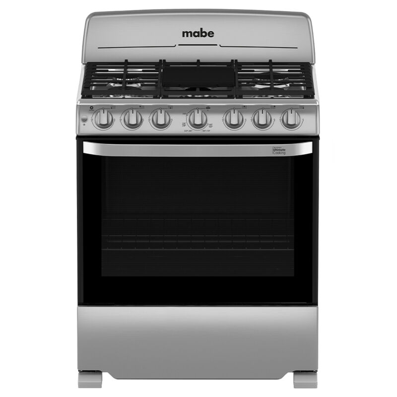 Estufa De Piso Mabe 30" Em7654Bfis3 Acero Syp image number null