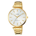 Reloj De Pulso Lorus Modelo Rg240px9 Para Mujer Color Dorado