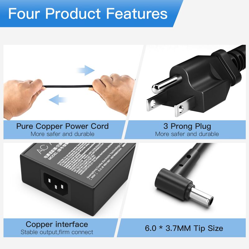 Cargador De Port&aacute;til Lkxbbo 280w 20v 14a 6.0x3.... image number null