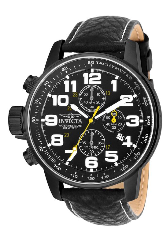 Reloj Invicta I-force Con Correa De Piel De Cua... image number null