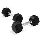 Set 2 Mancuernas Hexagonales 10lb C/u 4.5 Kg Fitness Pesas Centurfit