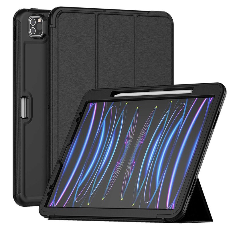 Funda Tekku Flip Para Ipad Pro 12.9 Negra A2436... image number null