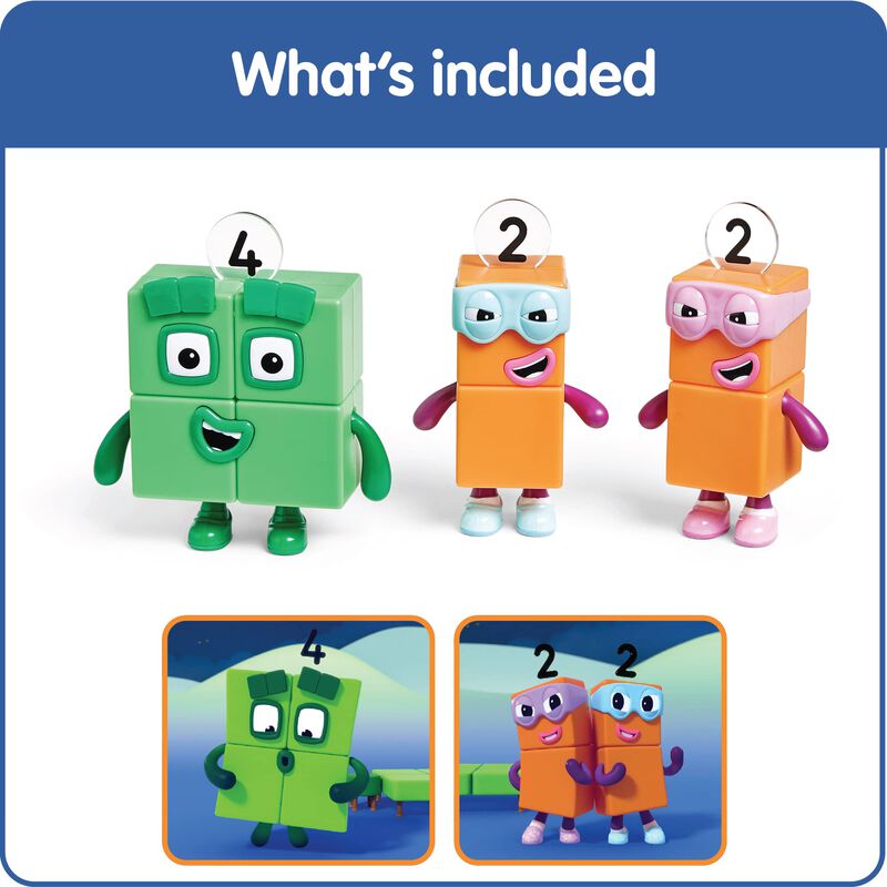 Set De Figuras De Acci&oacute;n Hand2mind Numberblock ... image number null