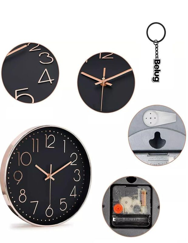 Reloj de pared Casa BIU de pl&aacute;stico image number null