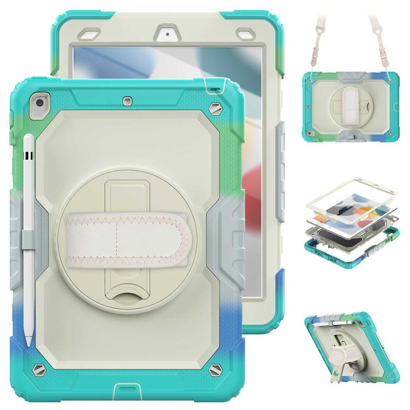 Funda Tekku Strapb Uso Rudo Para Ipad 9 Ipad 8 ... image number null