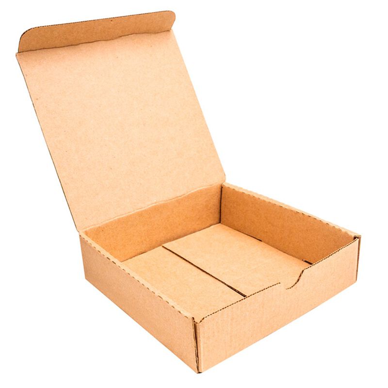 Caja de Cart&oacute;n Mutiusos Kraft 15x15x4 image number null