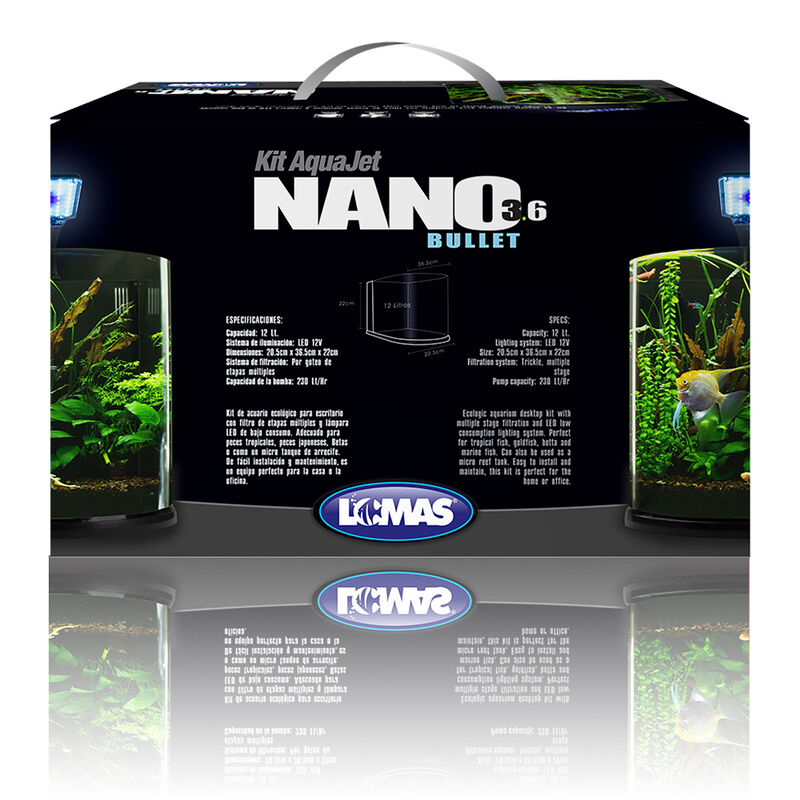 Lomas Acuario Nano Bullet 12L image number null