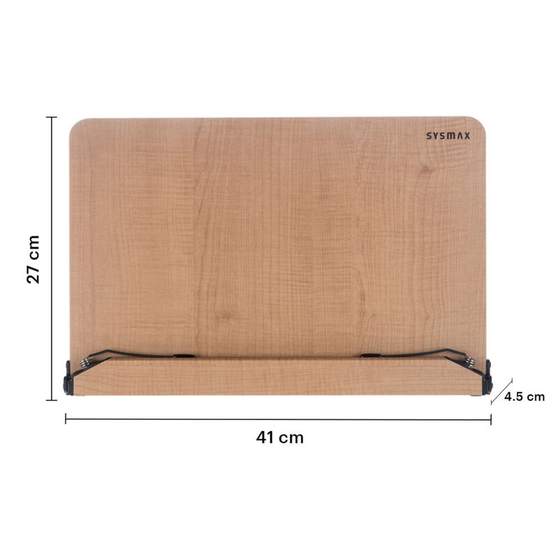 Soporte De Madera Para Libros Negro image number null