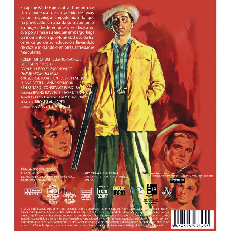Con &Eacute;l Lleg&oacute; El Esc&aacute;ndalo [blu-ray.] (1960) Hom... image number null