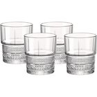 Juego de 4 Vasos Transparentes DOF Bormioli Rocco 355 ml