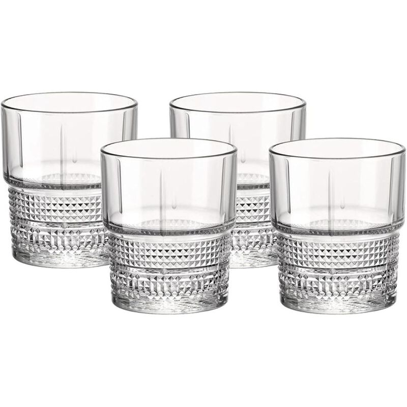 Juego de 4 Vasos Transparentes DOF Bormioli Roc... image number null