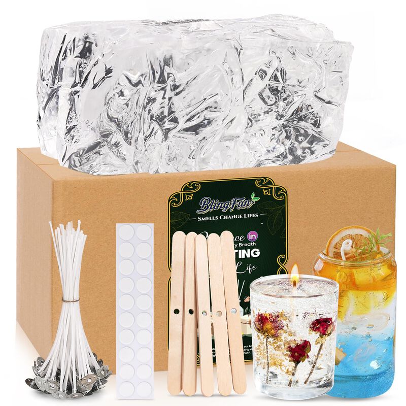 Gel De Aromaterapia Blingfun Diy De Cera Transp... image number null