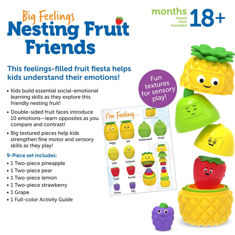 Recursos De Aprendizaje Big Feelings Nesting Fr... image number null