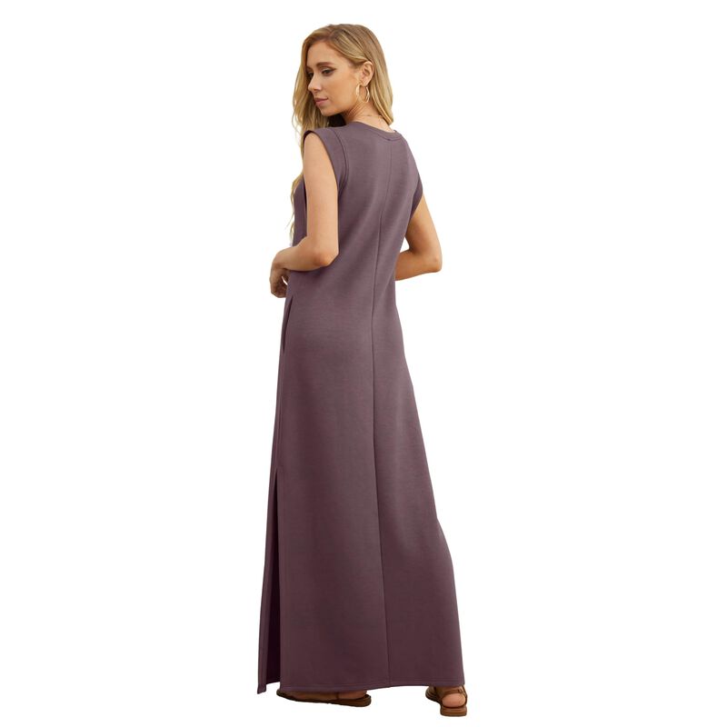 Vestido Grecerelle Maxi Rosewood con Bolsillos ... image number null