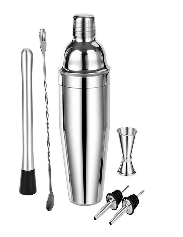 Set coctelera Casa BIU de acero inoxidable image number null