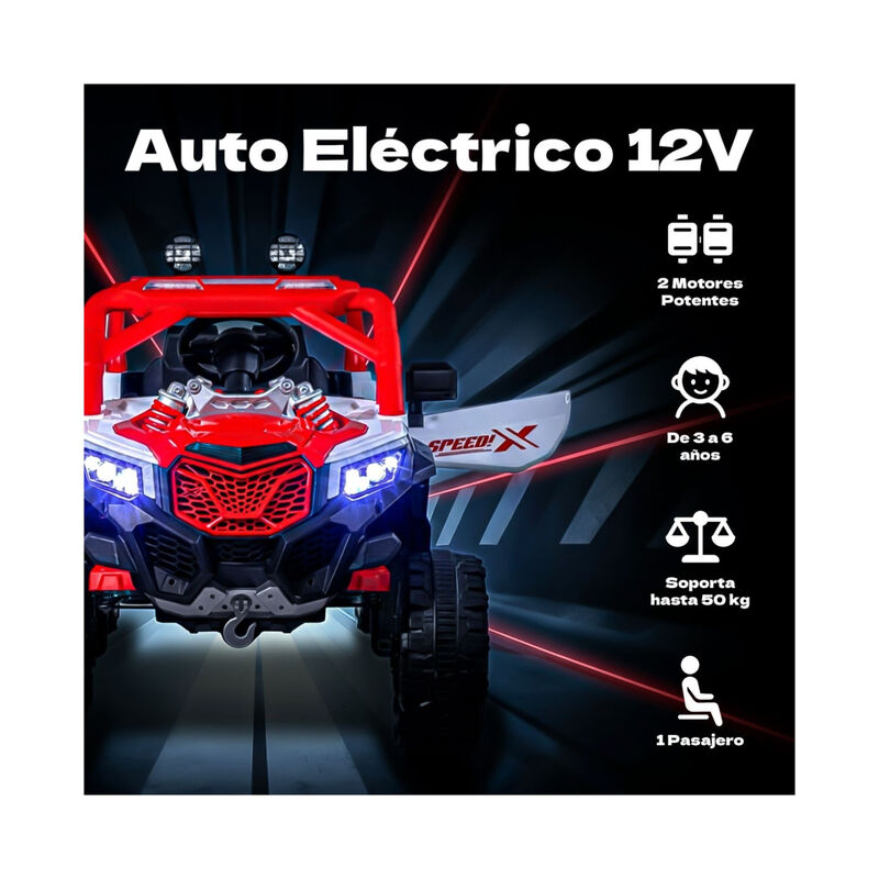 Camioneta Montable Electrica Buggy 6v Ni&ntilde;os Con... image number null