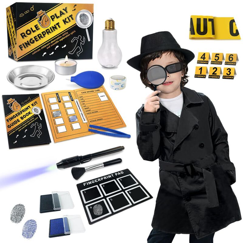 Kit De Espionaje Para Ni&ntilde;os, Disfraz De Detecti... image number null