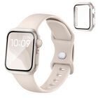 Correa de Silicona Adorique para Apple Watch 44/45/46 mm Starlight