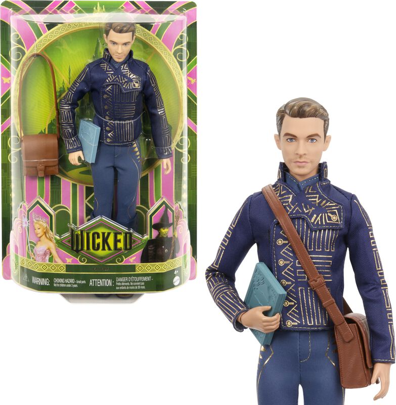 Mu&ntilde;eca De Moda Mattel Wicked Fiyero 30 Cm Con A... image number null