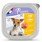 Plaisir Perro Pat&eacute; con Pavo Y Verduras 100 g