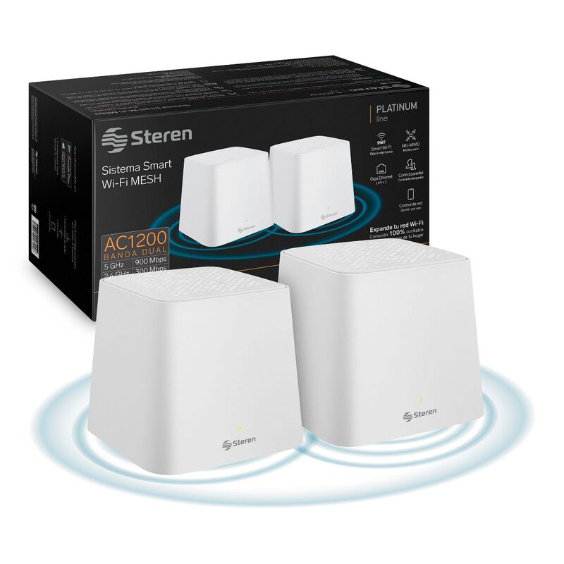 Sistema Smart Wi-Fi* 6 MESH doble AX1500 2,4 GH... image number null
