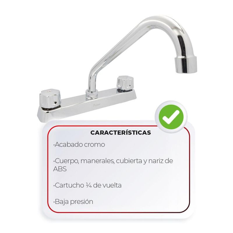 Mezcladora ABS para Cocina, Cuello Largo, Maner... image number null