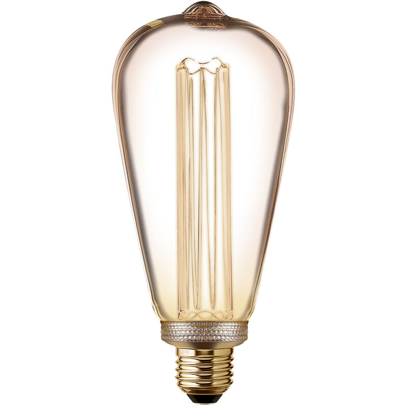 Pack de 6 focos LED Vintage Aksi 4W Mazorca Tor... image number null