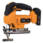 Sierra Caladora Inal&aacute;mbrica 2 Baterias 21v 400w 12pz