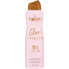 Protector Solar En Aerosol Coppertone Glow Con Brillo Spf 50, 150 Ml