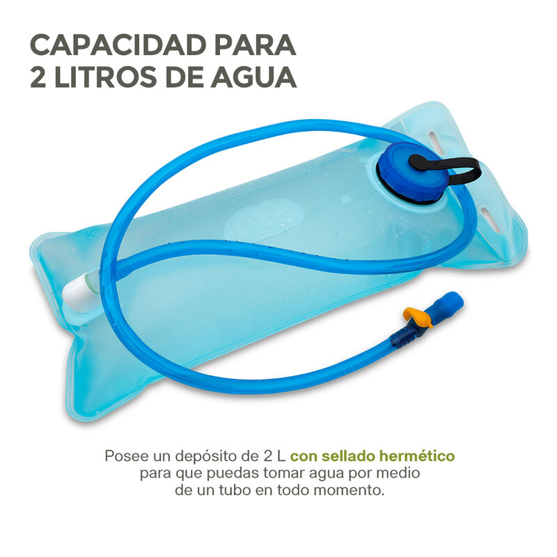 Mochila de hidratación Deportiva 2 Litros Imper... image number null