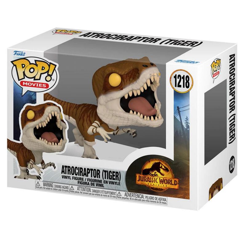 Funko Pop Jurassic World Atrociraptor (tiger) image number null