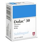Dolac 30 30mg 2 tabletas 30mg caja con 2 tabletas