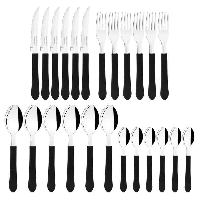 Bater&iacute;a Cocina Tramontina Cuchillos Ollas De Ch... image number null