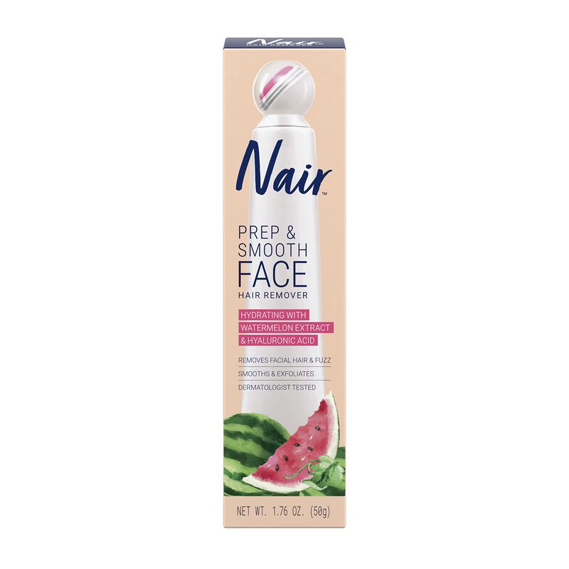 Crema Depilatoria Nair Prep & Smooth Face Exfol... image number null