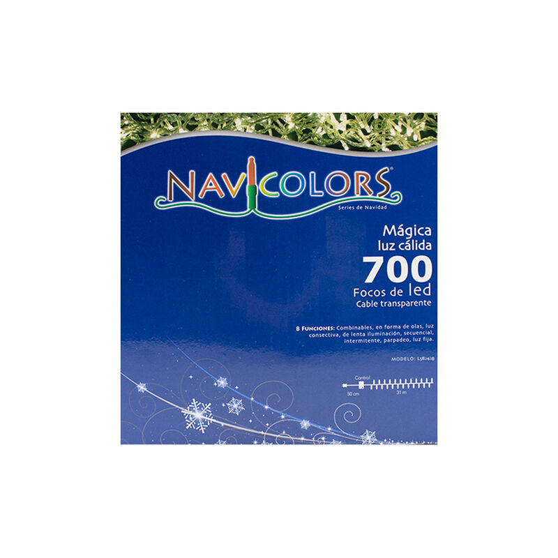 Serie Luces LED Calida 700 focos Cable Transpar... image number null