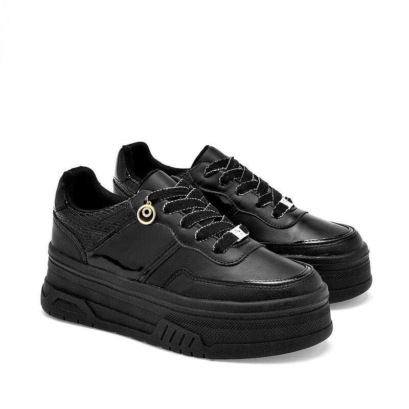Moramora tenis para mujer negro cod 140663-E image number null