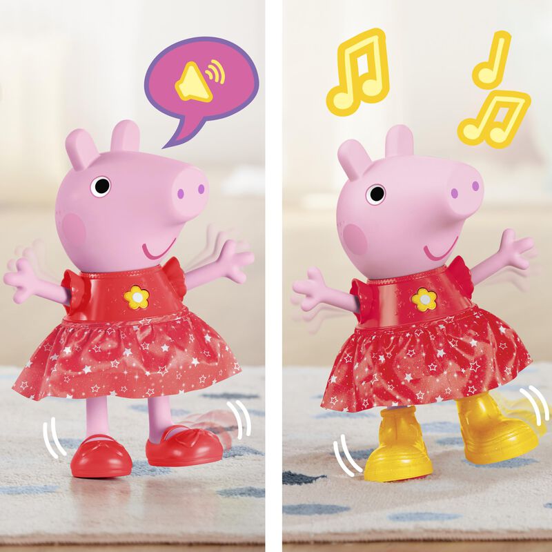 Mu&ntilde;eca Interactiva Peppa Pig Peppa's Muddy Pudd... image number null
