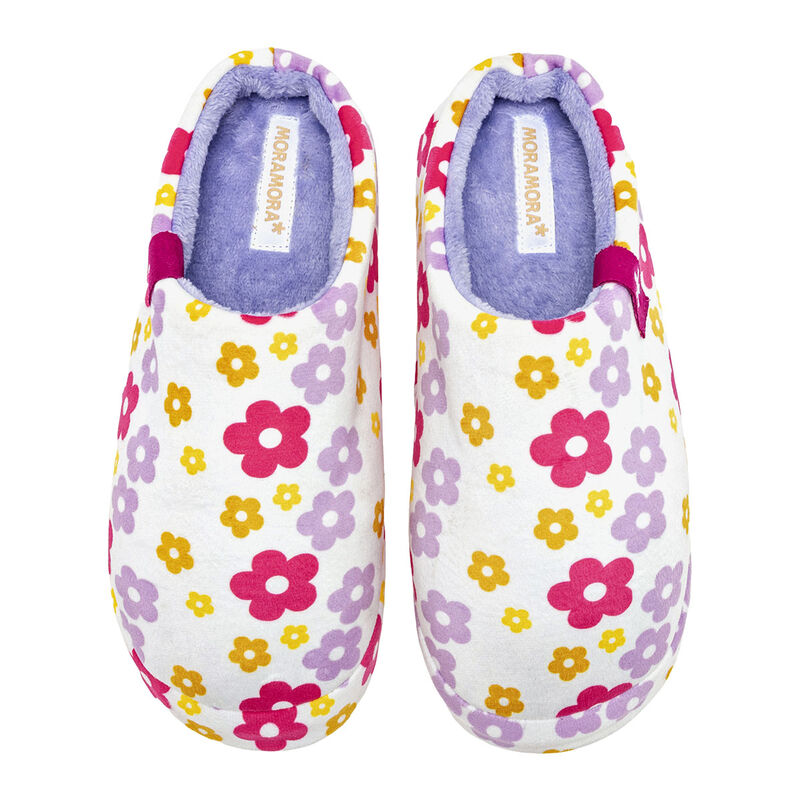 Moramora Pantufla Blanco Para Mujer 148642ce image number null