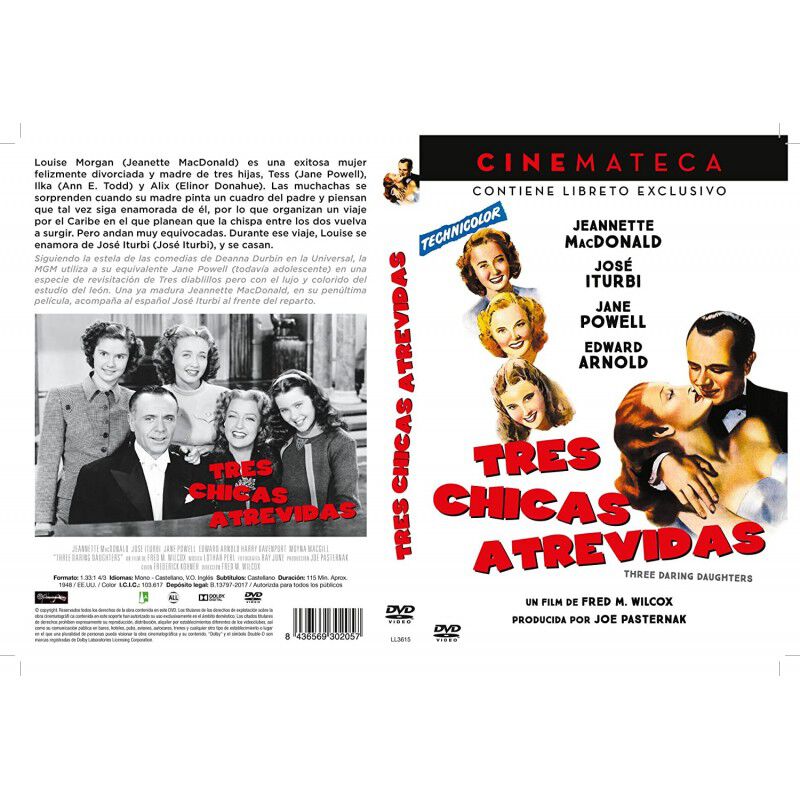 Cinemateca: Tres Chicas Atrevidas (three Daring... image number null