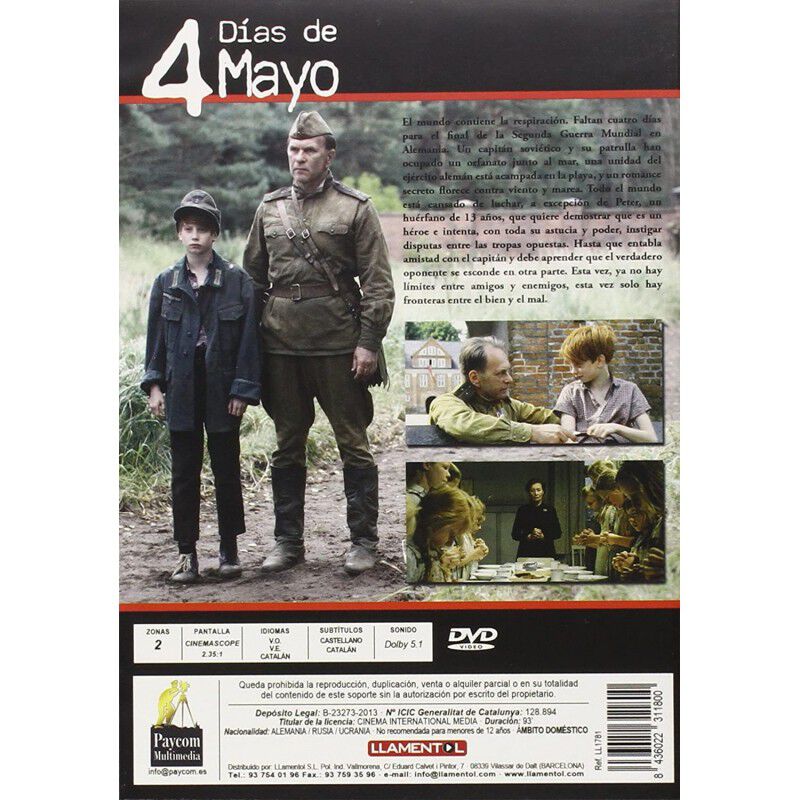Cuatro D&iacute;as De Mayo [dvd] (2011) 4 Tage Im Mai image number null