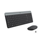 Kit de Teclado y Mouse Logitech Mk470 Wireless Usb Negro