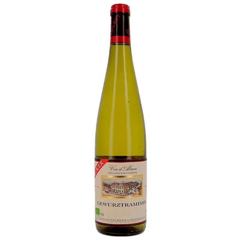 Vino Blanco Jean Becker Alsace Aop Gewurztramin... image number null