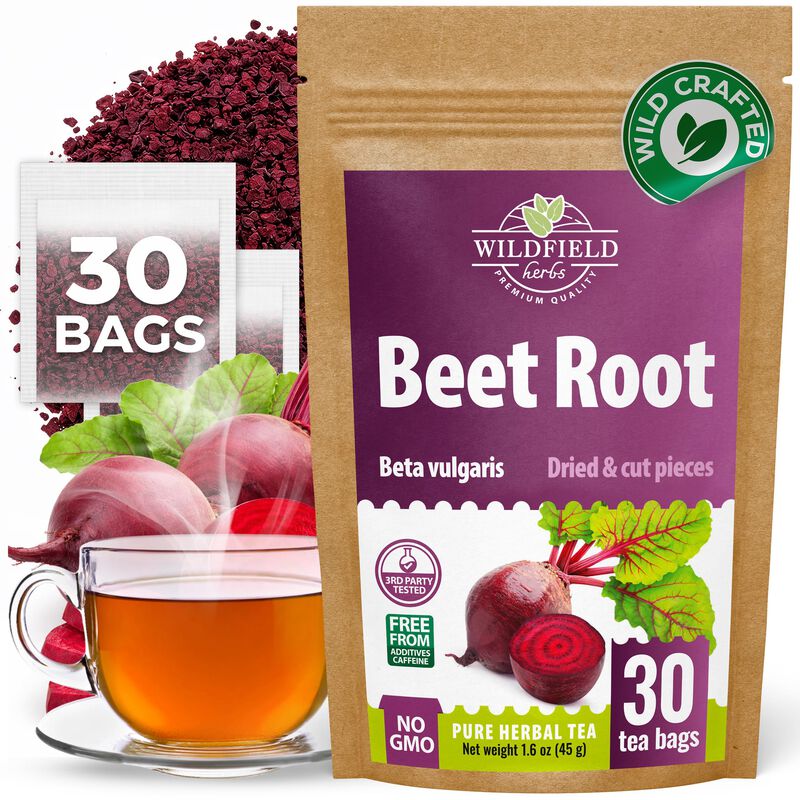 T&eacute; De Ra&iacute;z De Remolacha Wildfield Herbs &ndash; 30 Bo... image number null