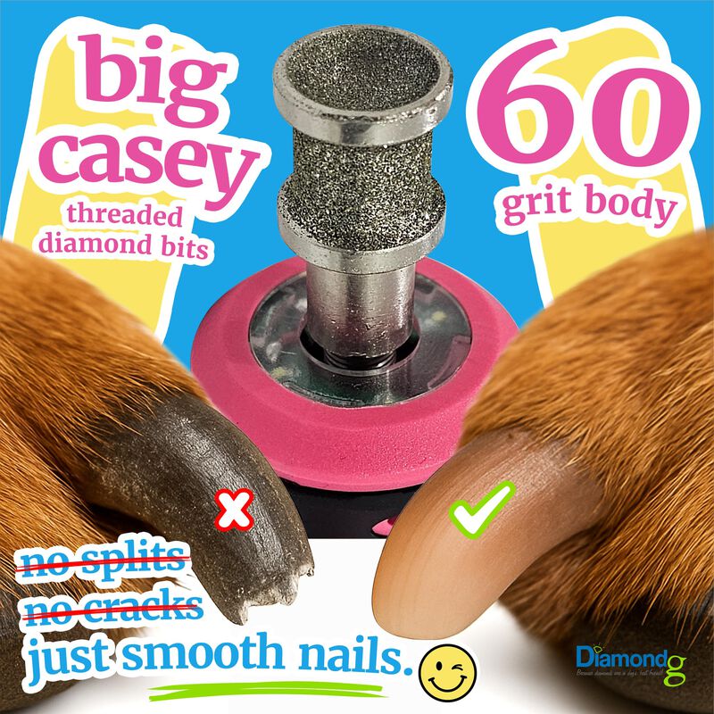 Lijadora De U&ntilde;as Para Perros Diamondg 60 Granos... image number null