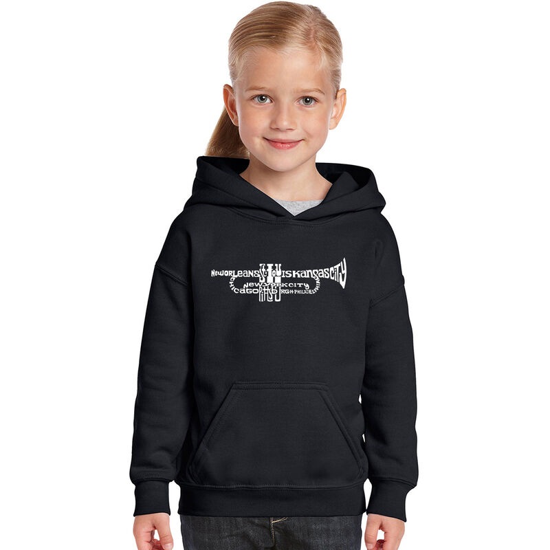 Sudadera Con Capucha Word Art Para Ni&ntilde;a - Tromp... image number null