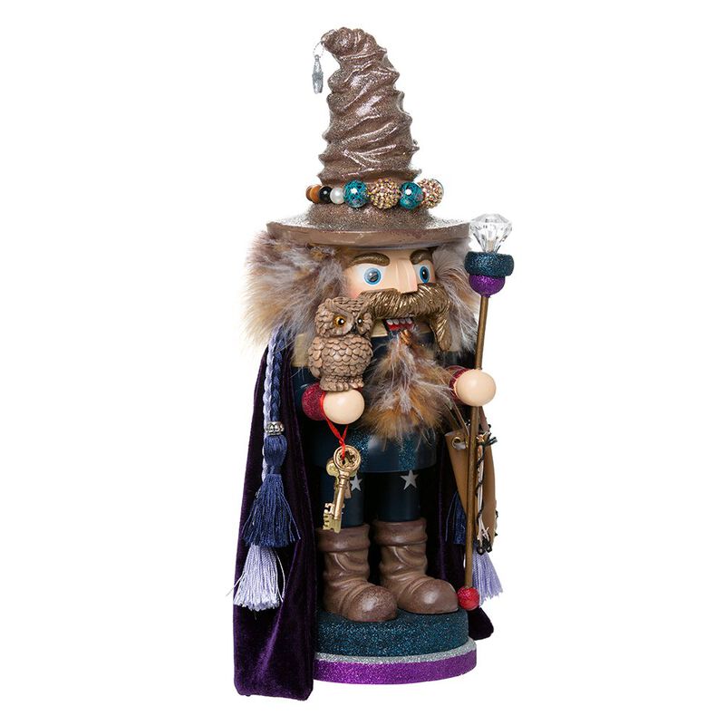 Cascanueces Kurt S. Adler 38 cm Mago Con B&uacute;ho image number null