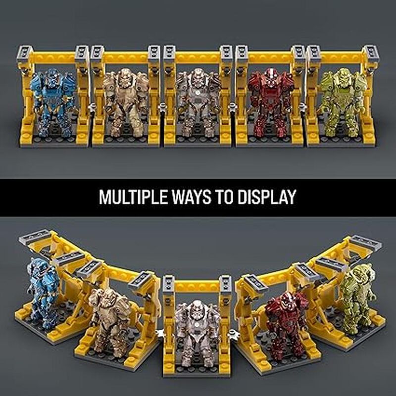 MEGA Fallout Colecci&oacute;n T-60 Power Armor, 5 micr... image number null