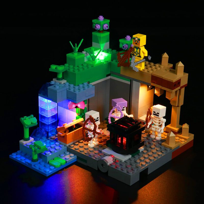 Kit De Iluminaci&oacute;n Para Lego Minecraft The Skel... image number null